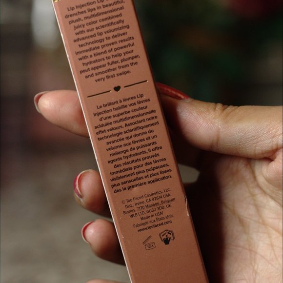 NEW - Too Faced Lip Injection Power Plumping Hydrating Lip Gloss- Secure The Bag - Picture 4 of 7